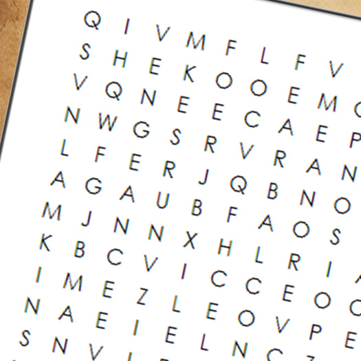 Romeo and Juliet Wordsearch