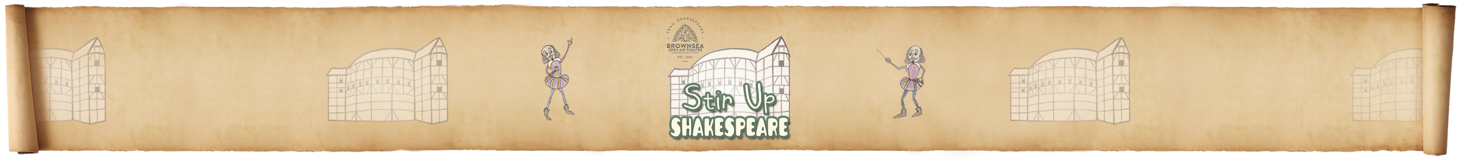Stir Up Shakespeare, by Brownsea Open Air Theatre