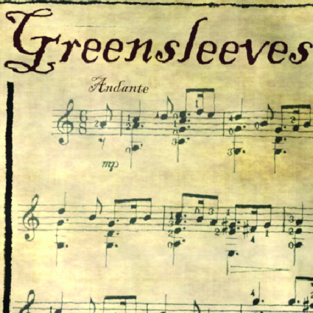 Greensleeves music
